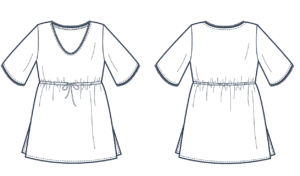 Pépita robe de plage