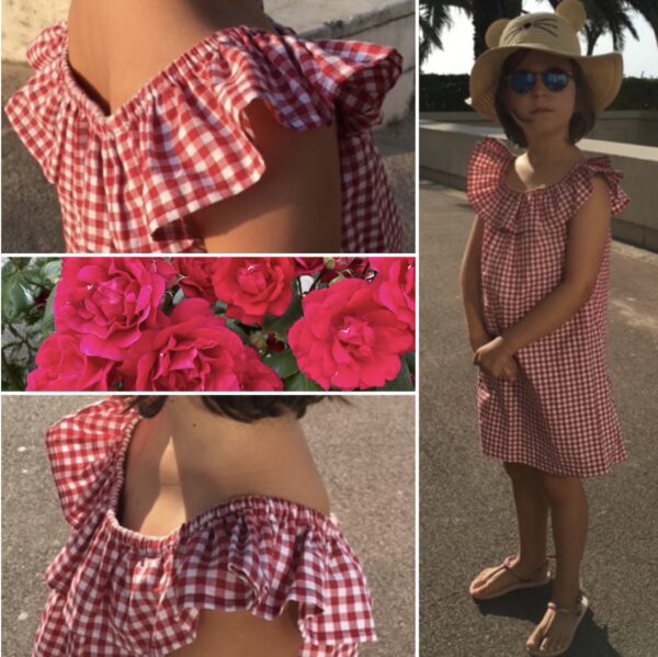 mia patron couture de robe combi short et top