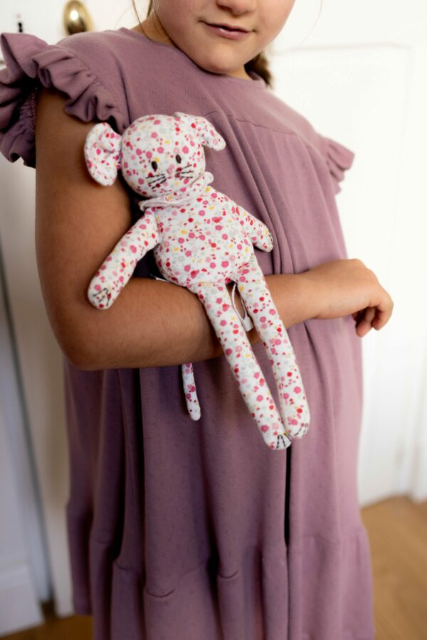 ALBA chemise de nuit pointelle rose