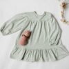 ALBA chemise de nuit rayé vert