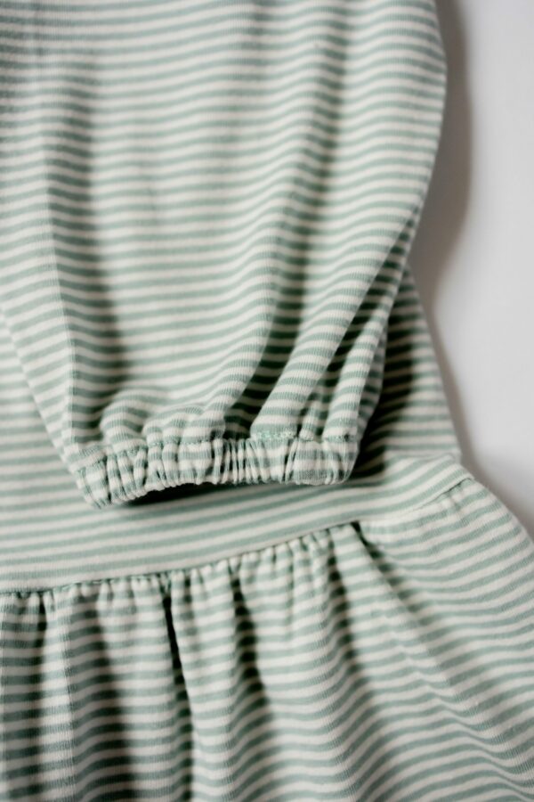 ALBA chemise de nuit rayé vert