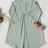 EVIE chemise de nuit pointelle céladon