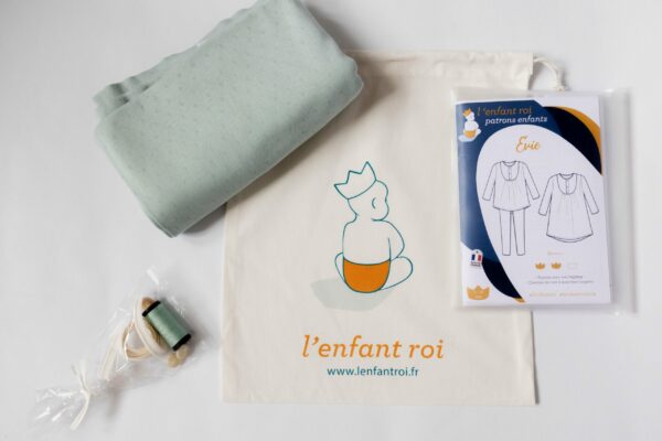 Evie kit pyj pointelle céladon